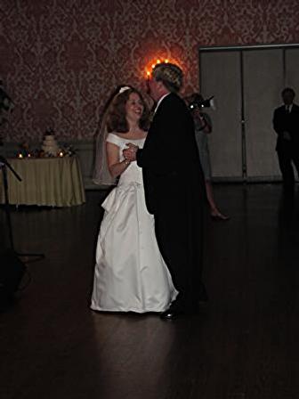 Lisa and Peter Dancing (or, trying to)